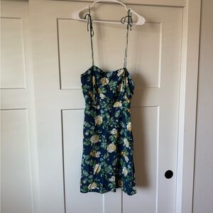 Old Navy Blue Floral Dress